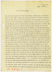 Brief eines Düsseldorfer Pfarrers an Rudolf Harney, 4.7.1943, 4KG 005 