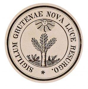 Das alte Siegel der Evangelisch-Reformierten Kirchengemeinde Gruiten
