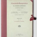 Straßburger Handschriften-Edition als Geschenk des Archivars Pfarrer Albert Rosenkranz