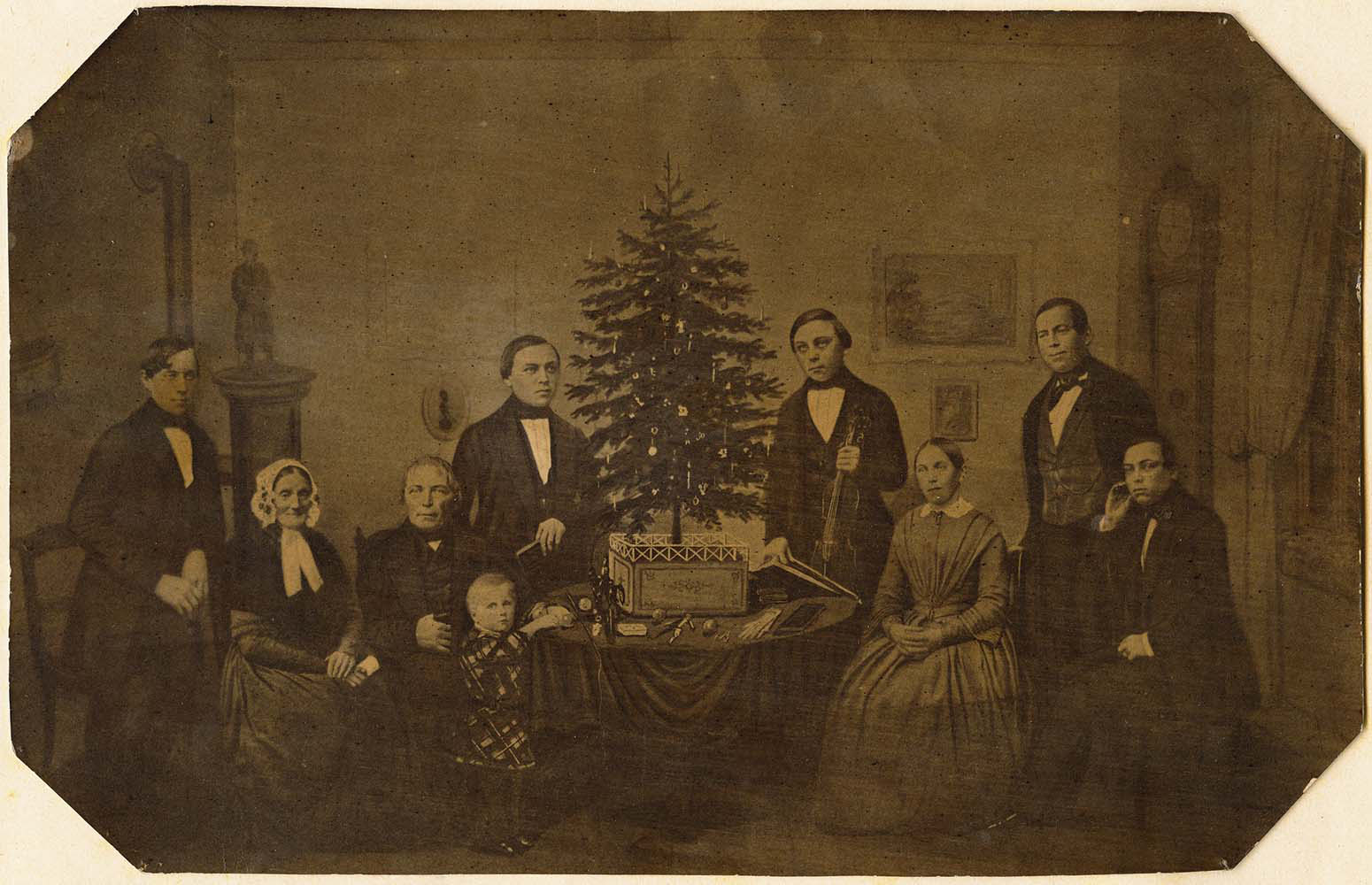 Pfarrerfamilie Garschagen 1852