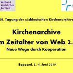 Süddeutscher Kirchenarchivtag in Boppard 2019