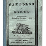 Nachrufe auf Rheinische Pfarrer im „Neuen Nekrolog der Deutschen“ (1823-1852)